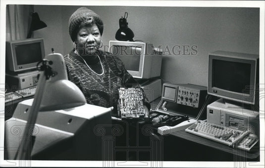 1993 Press Photo Betty Martin Ran the Hope Training Center in Milwaukee - Historic Images
