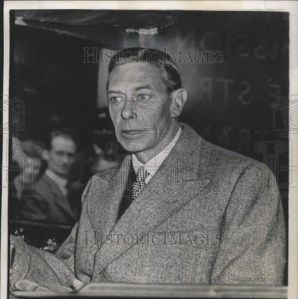 1951 Press Photo King George of England in London - mjb27595 - Historic Images