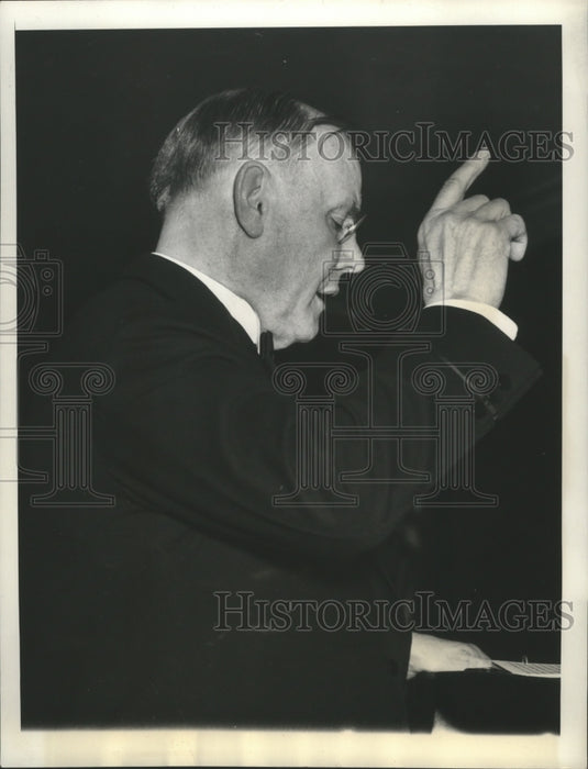 1937 Press Photo President of American Federation of Labor, William Green- Historic Images