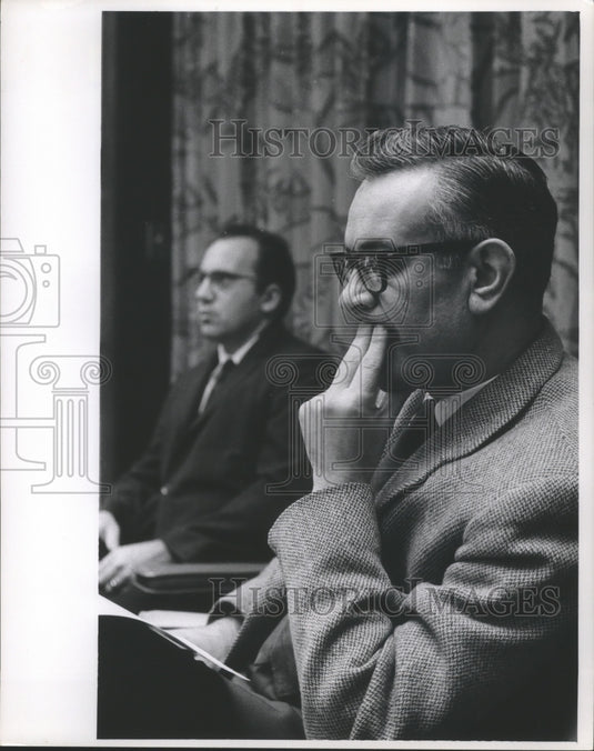 1968 Press Photo Milwaukee Journal Board of Directors In Milwaukee, Wisconsin - Historic Images