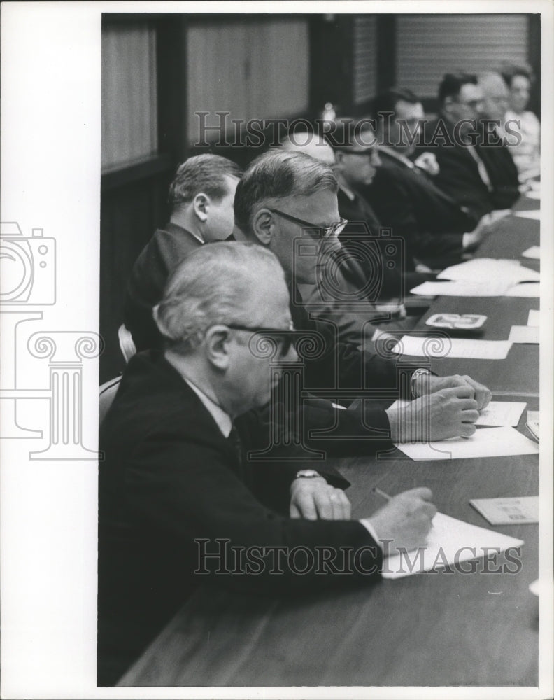 1968 Milwaukee Journal Board of Directors in Milwaukee, Wisconsin-Historic Images