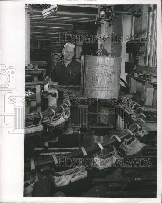 1969 Press Photo Milwaukee Journal Departments Stereotype - mjb28028 - Historic Images
