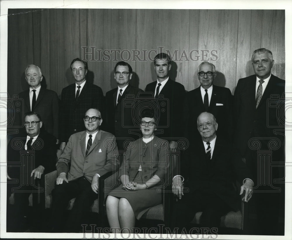 1968 Press Photo The University of Wisconsin Board of Regents Portrait Wisconsin - Historic Images