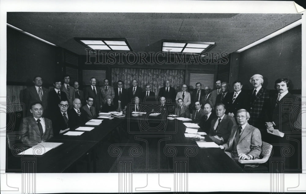 1976 The Milwaukee Journal Board of Directors-Historic Images