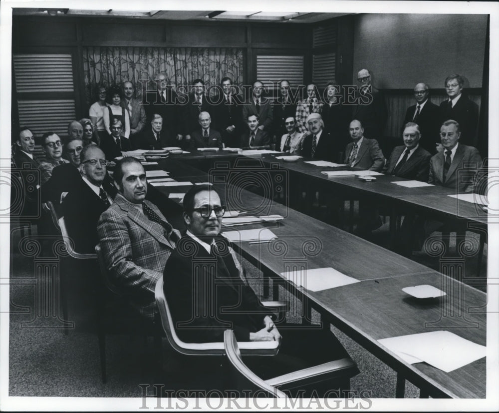 1975 The Milwaukee Journal Board of Directors-Historic Images
