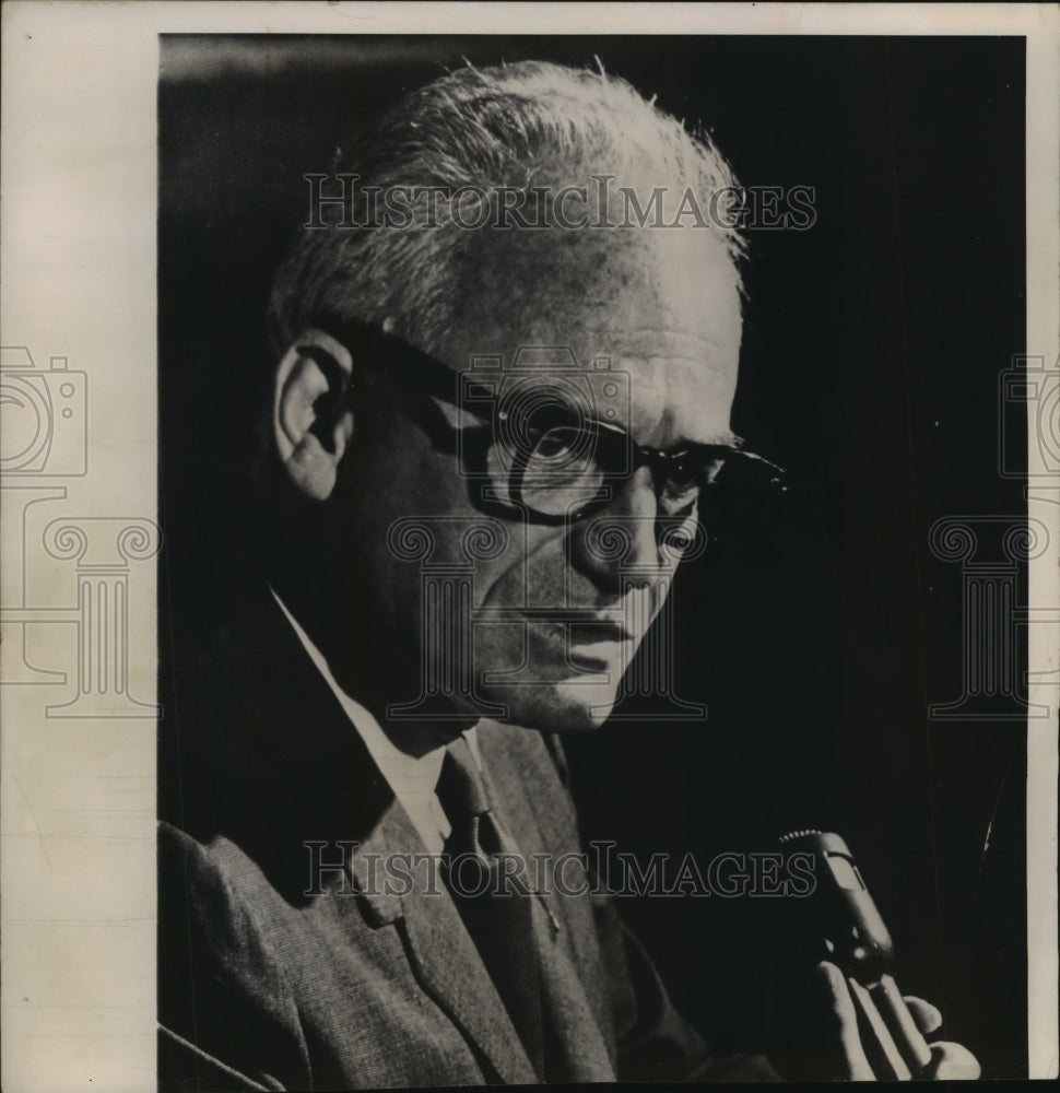 1963 Senator Barry Goldwater, University of Wisconsin, Milwaukee-Historic Images