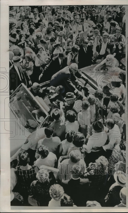 1964 Press Photo Senator Barry Goldwater in Winston-Salem, North Carolina - Historic Images