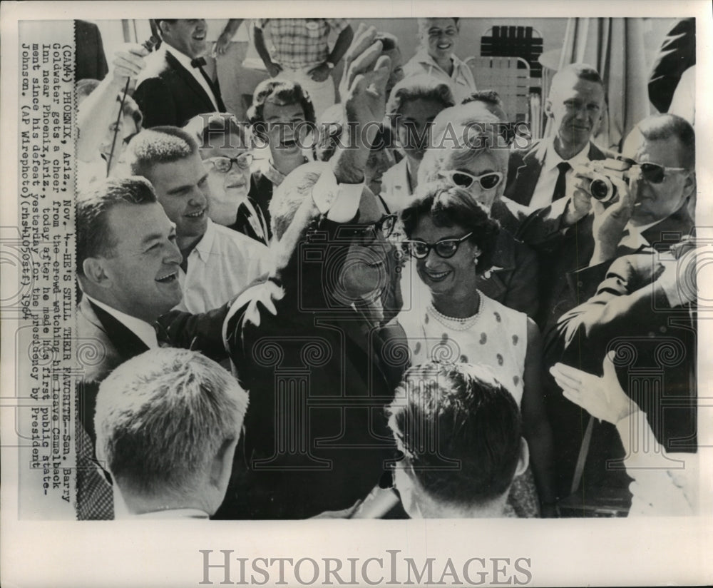 1964 Barry Goldwater Arizona Senator in Phoenix, Arizona-Historic Images