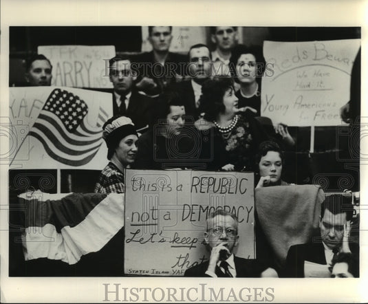 1962 Young Americans for Freedom Support Senator Barry Goldwater-Historic Images