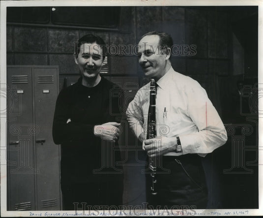 1967 Press Photo David Glazer, United States, Clarinelist - mjb29951-Historic Images