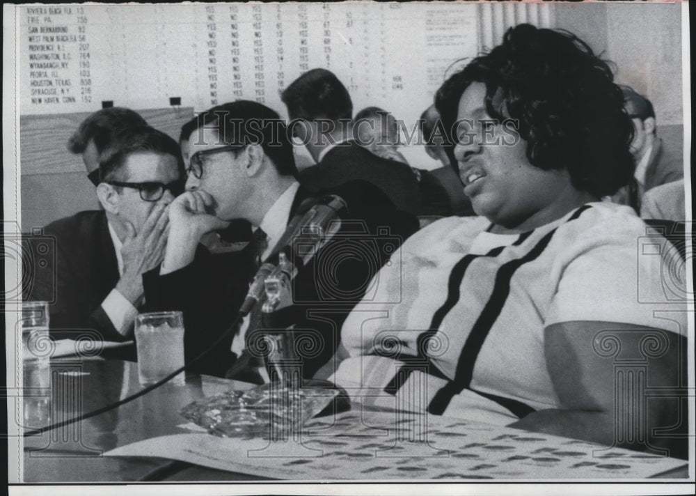 1968 Press Photo Mrs. Annabelle Martin testified before the senate - mjb30454-Historic Images