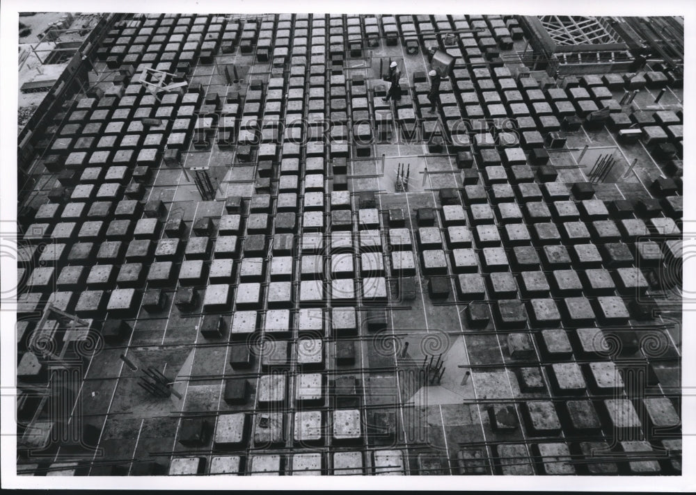 1961 Press Photo The Milwaukee Journal buildings, New construction - mjb30578-Historic Images