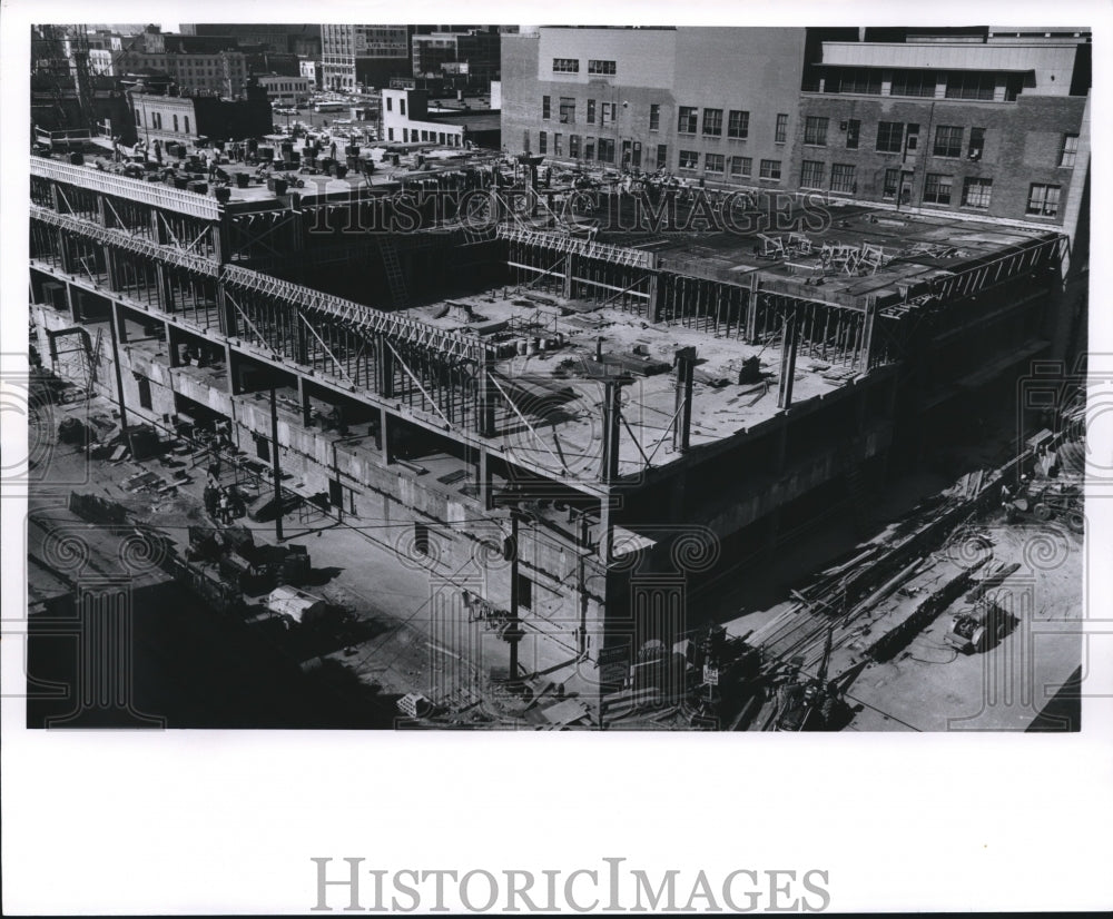 1961 Press Photo The Milwaukee Journal building, new construction - mjb30582- Historic Images
