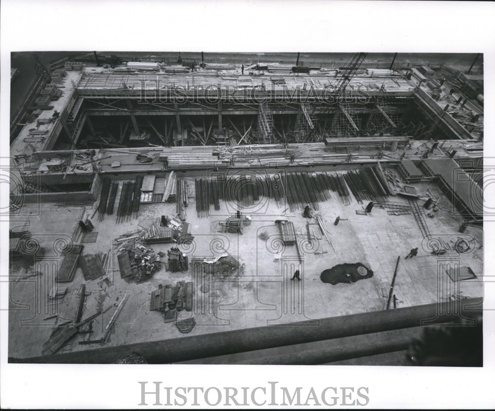 1961 Milwaukee Journal building construction, Milwaukee, Wisconsin-Historic Images