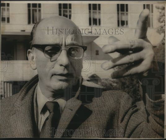 Press Photo Robert C Mordian Watergate defendant - Historic Images