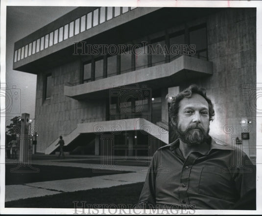 1978 Mime Kenyon Martin in Front of PAC Building, Milwaukee-Historic Images