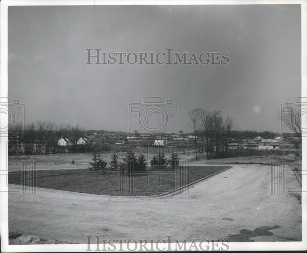 1965 Press Photo Menomonee Falls Subdivision Development Area - mjb31630- Historic Images