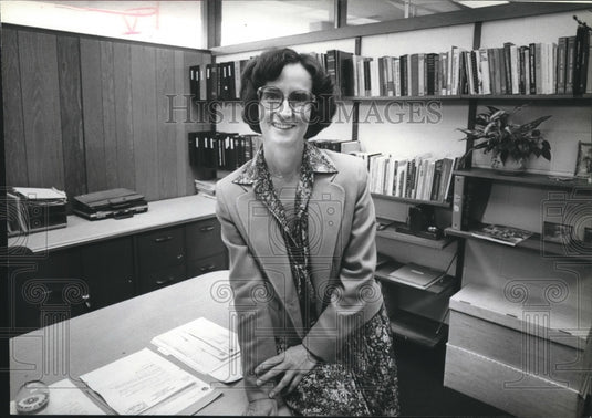 1979 Mequon Thiensville School District Superintendent Ellen Meister-Historic Images