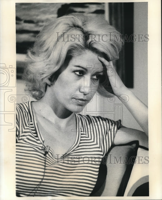 1976 Press Photo Colleen Gardner, former secretary of Rep. John Young (D-Tex.) - Historic Images