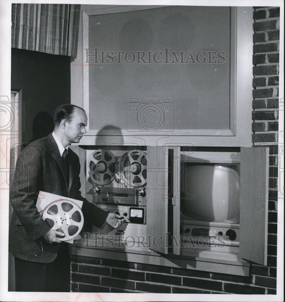 1957 Press Photo Dr. Harry Maxwell - mjb32774 - Historic Images