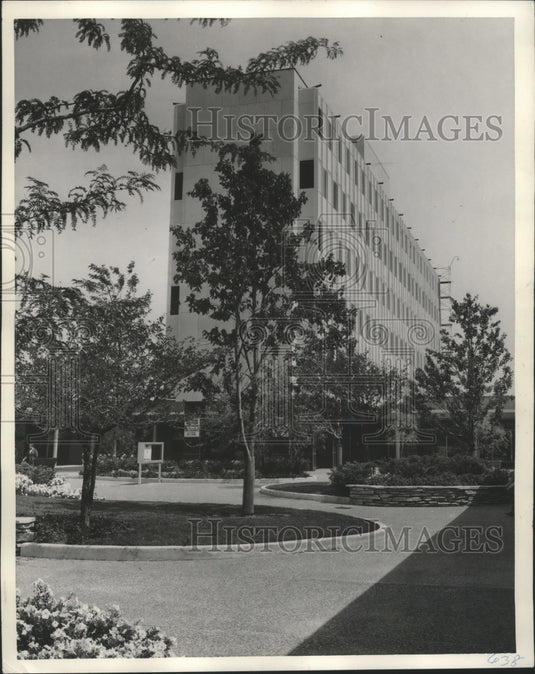 1959 Press Photo Mayfair Professional Building, Shopping Center - mjb33581 - Historic Images