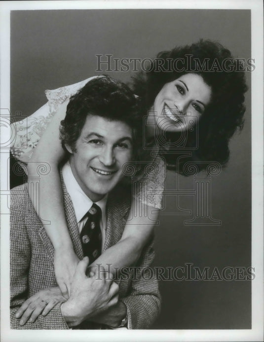 1978 Press Photo Husband and Wife Television Actors John and Sandy Gabriel - Historic Images