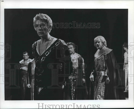 1975 Press Photo Performance by "Classic Theatre-The Humanities in Drama" on PBS - Historic Images