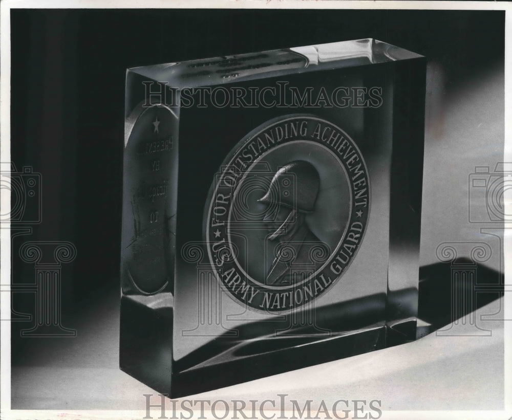 1959 Press Photo Chicago Army National Guard Outstanding Achievement Award - Historic Images