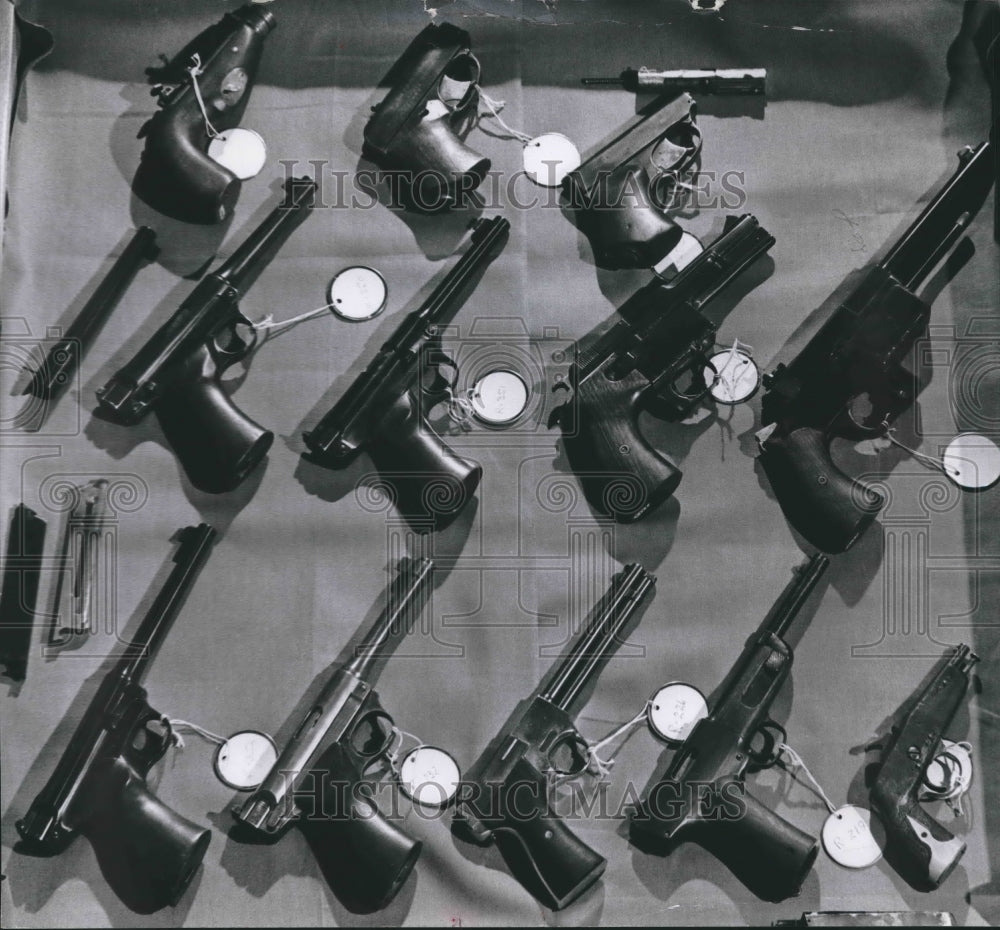 1975 Waldo Rosebush&#39;s firearms given to the State Historical Society-Historic Images