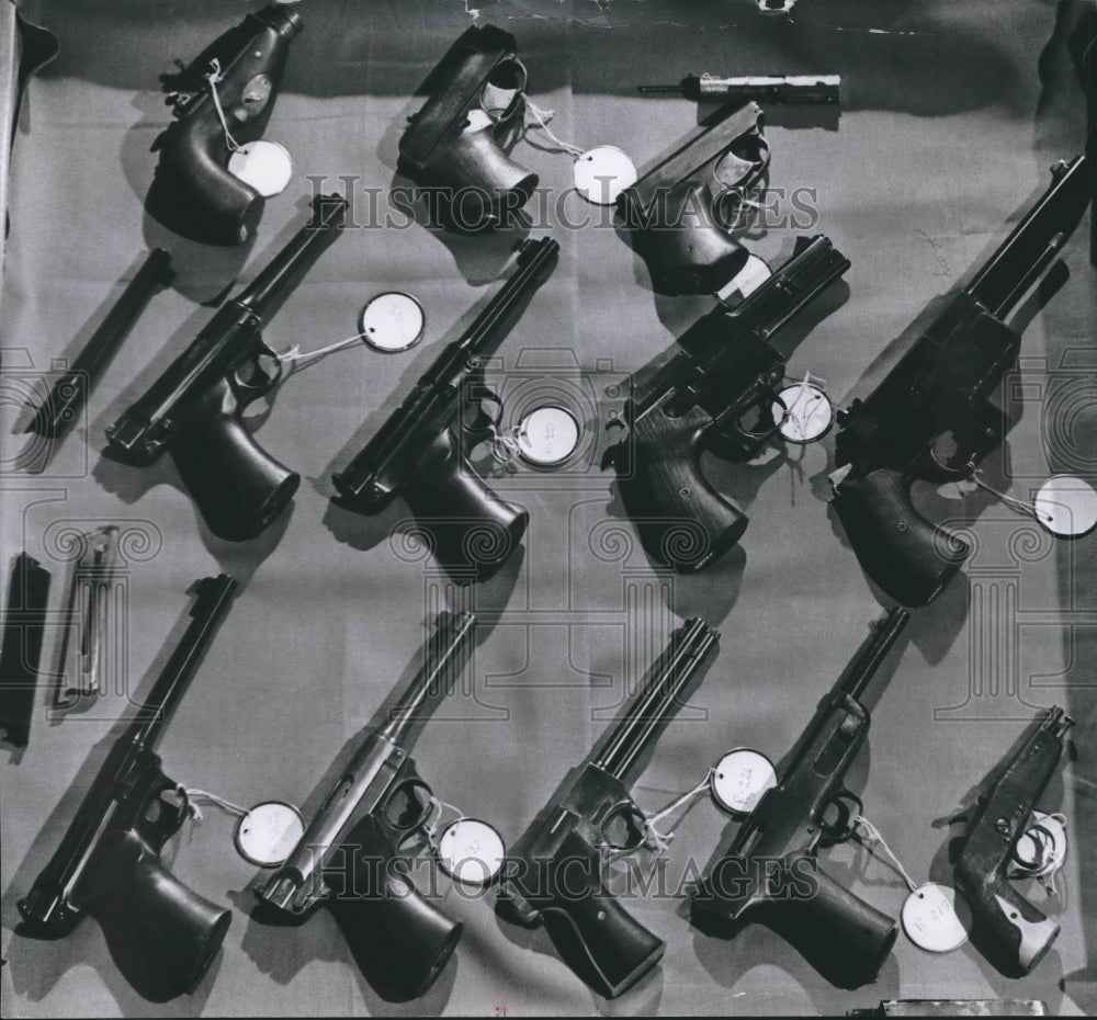 1975 Waldo Rosebush's firearms given to the State Historical Society-Historic Images