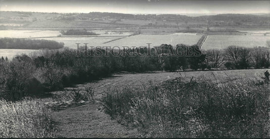 1987 Press Photo Genessee farm donated to start Retzer Nature Center - Historic Images
