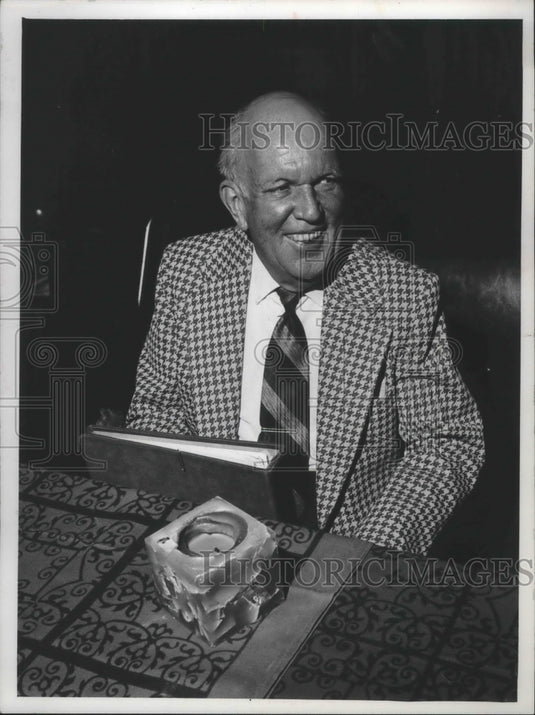 1987 Press Photo Robert Prouty, A Piano Player At The Parthenon In Milwaukee - Historic Images