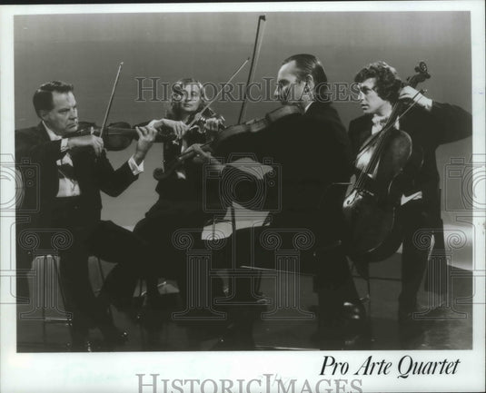 1984 Press Photo The Pro Arte Quartet At University Of Wisconsin-Madison - Historic Images