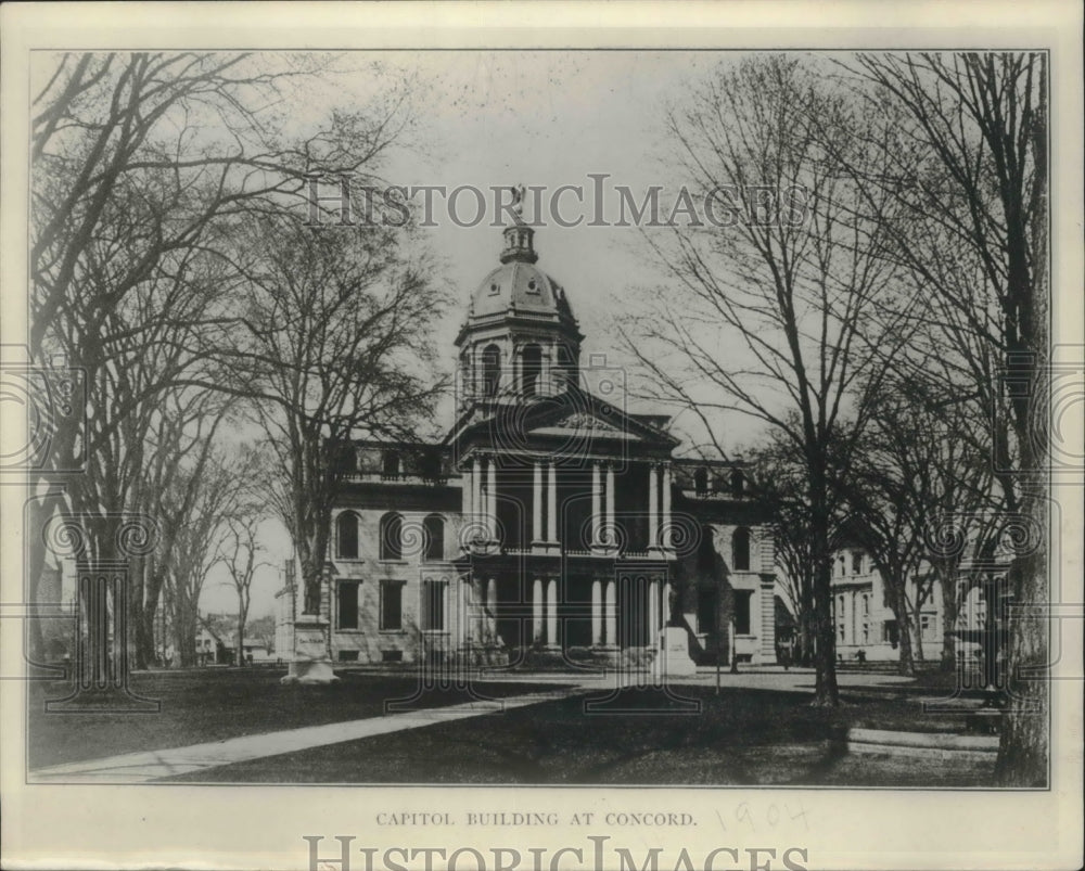 1934 Press Photo The Capitol at Concord, New Hampshire - mjb41198-Historic Images