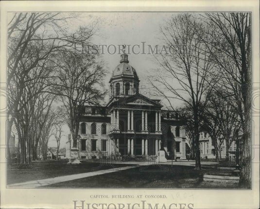 1934 Press Photo The Capitol at Concord, New Hampshire - mjb41198-Historic Images