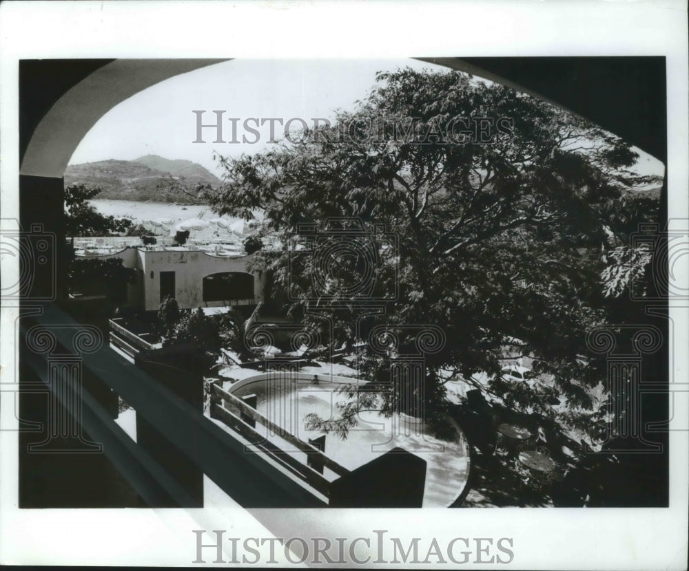1979 Press Photo view of city of Zihatanejo, close to Acapulco in Mexico - Historic Images