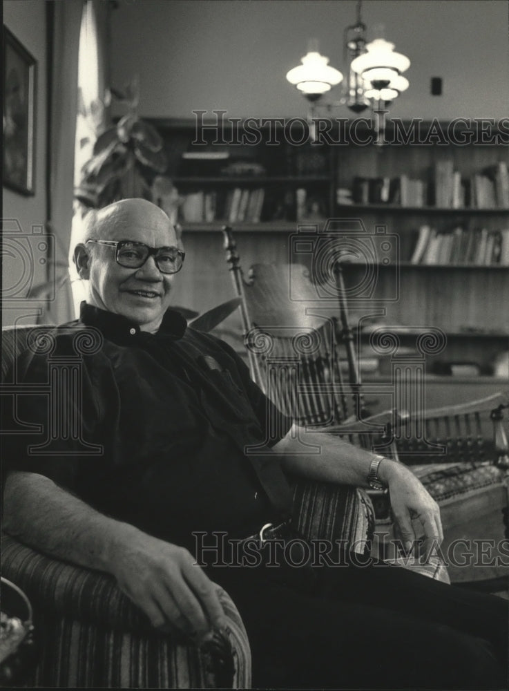 1987 Press Father Dennis of St. Joseph Parish in Waukesha - mjb41968 - Historic Images