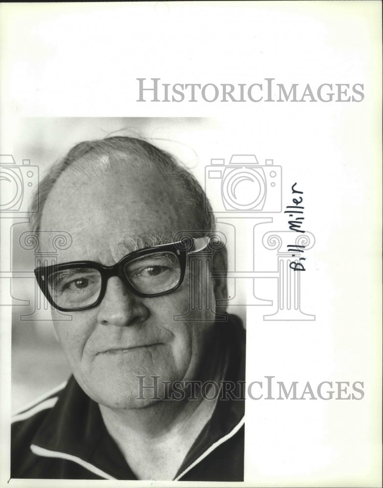 1982 Press Photo Bill Miller, Swimmer, Milwaukee - mjb42215 - Historic Images