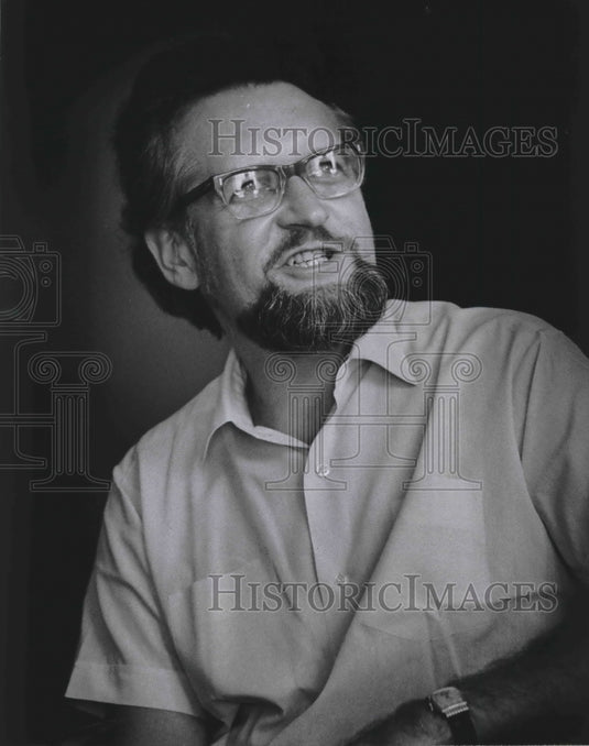 1974 Press Photo Father Quentin Quesnell, Marquette's Department of Theology - Historic Images