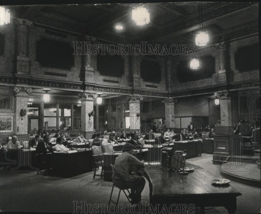 1970 Press Photo Wisconsin's Common Council debates over Model Cities program - Historic Images
