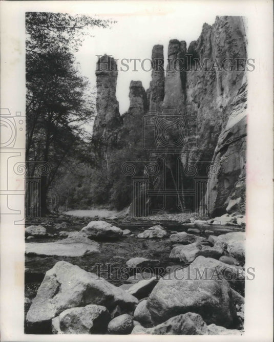 1975 Rock Spires Little Bear Canyon and Gila Middle Fork New Mexico-Historic Images
