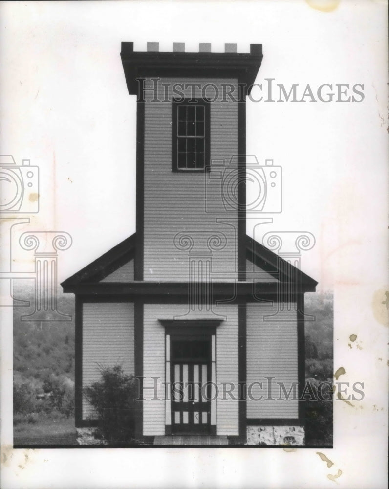 1962 Press Photo Methodist Church in Central, Michigan - Historic Images