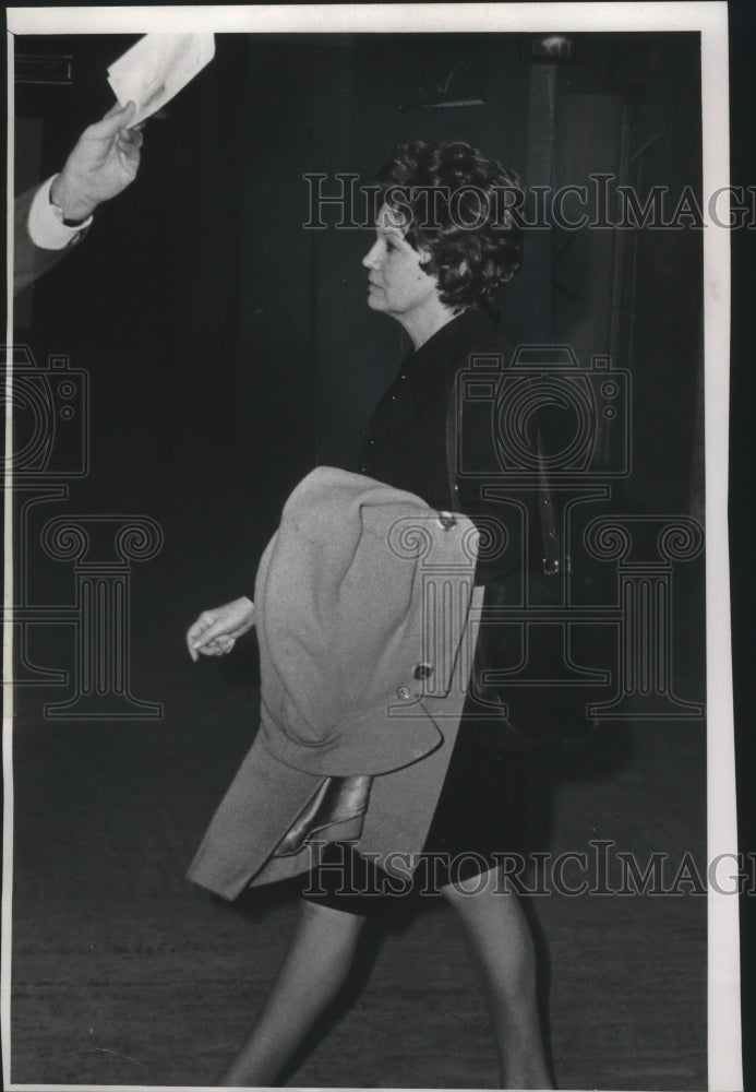 1973 Press Photo Mrs. Henry Maier in court. - mjb43745 - Historic Images