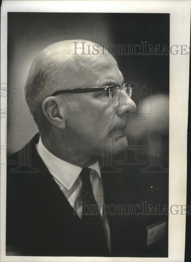 1971 Press Photo Oscar G. Mayer, Chairman of the Board of Oscar Mayer and Co. - Historic Images