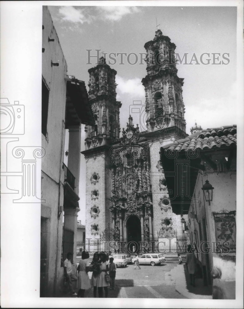 1968 Press Photo The praised and beautiful Santa Prisca church in Taxco, Mexico-Historic Images