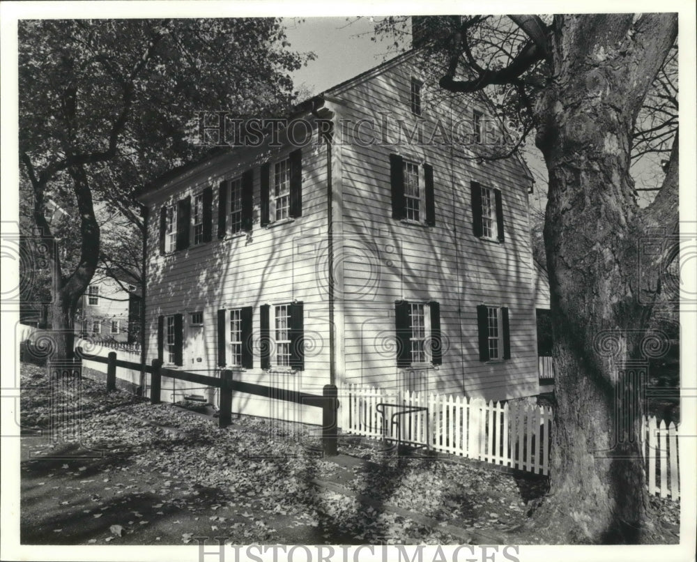 1982 Press Photo Restored Timothy Vogler House, Winston-Salem, North Carolina - Historic Images