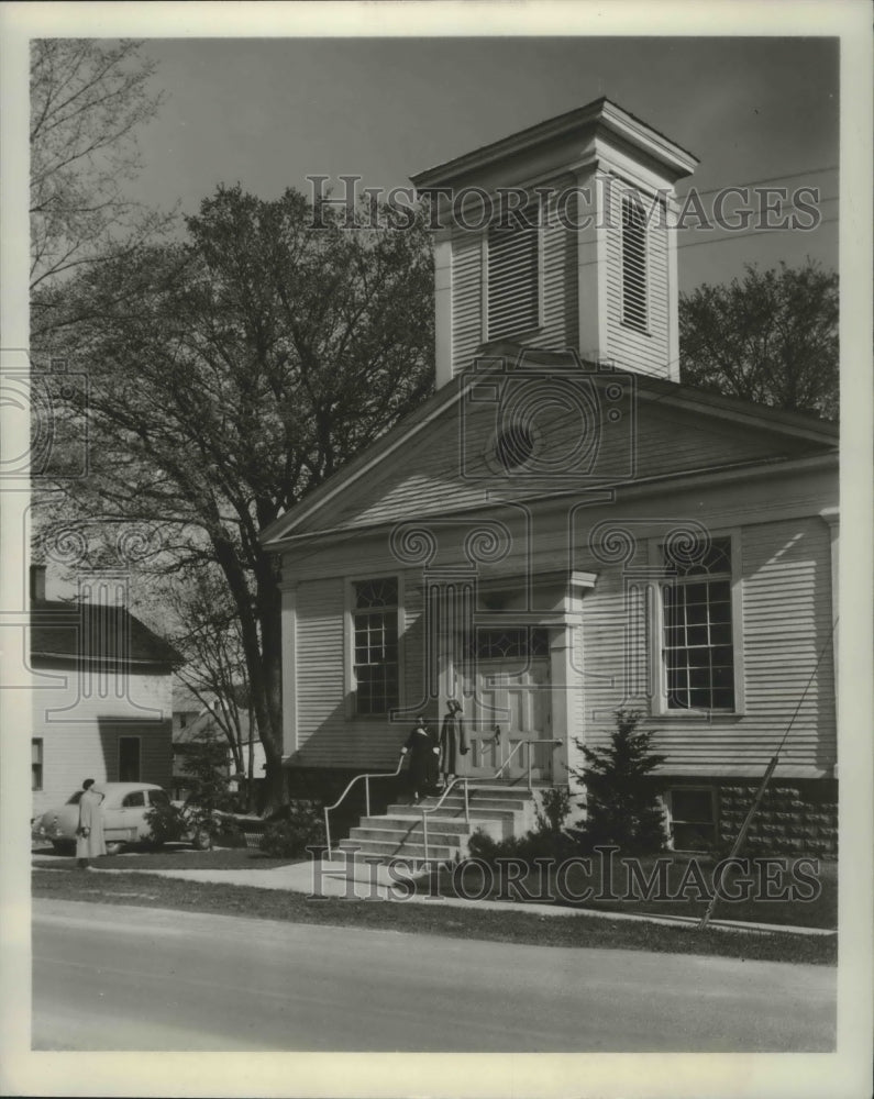 1953 The First Methodist Church, Greenbush, Wisconsin.-Historic Images