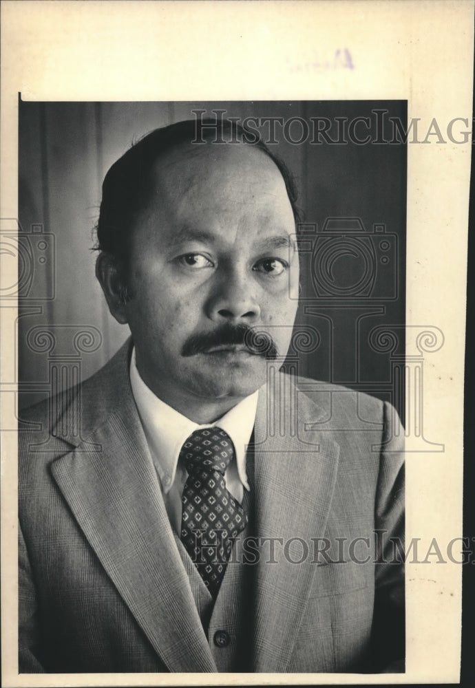 1986 Press Photo Filipino-American pediatrician Francisco Mabini - mjb45102-Historic Images