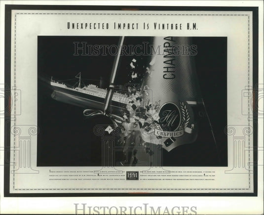 1992 Press Photo HM Graphics incorporates new Heidelberg press printer - Historic Images