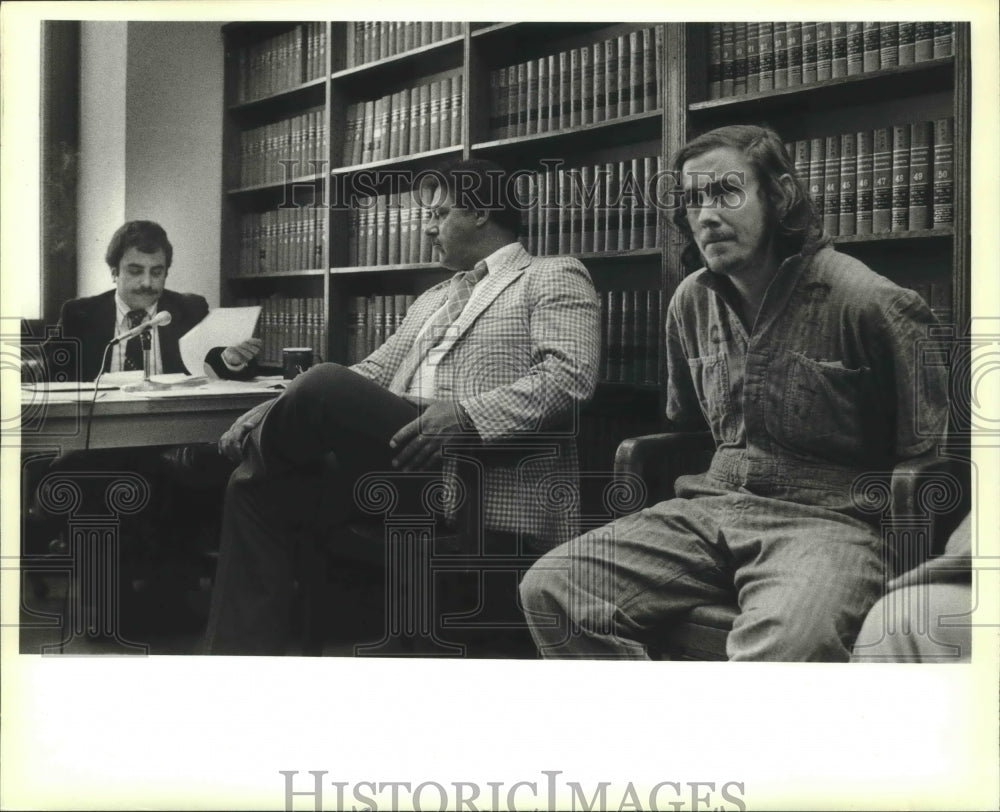 1980 Press Photo Frank T. Grivello, James Kelley, and Michael Gregory - Historic Images